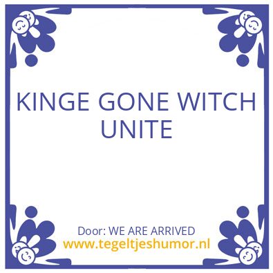 Tegeltje: AL IS WELL