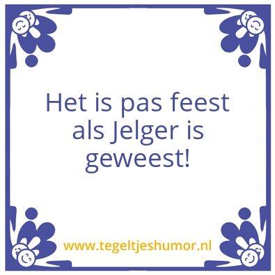 Tegeltje: Jelger