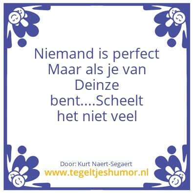 Tegeltje: Deinze