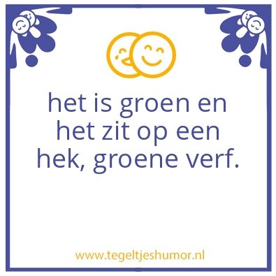 Tegeltje: ,