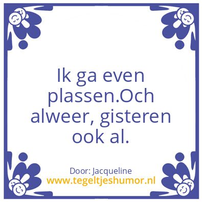 Tegeltje: Plassen