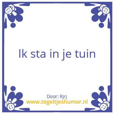 Tegeltje: Hrjr