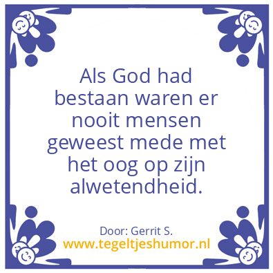 Tegeltje: Ik ben Gerrit.