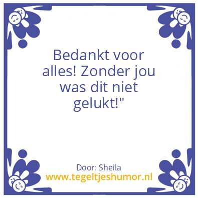 Tegeltje: Voor imad