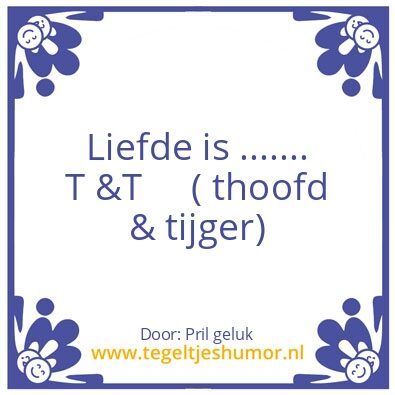 Tegeltje: Pril geluk