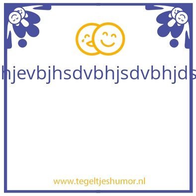 Tegeltje: niecnldsv