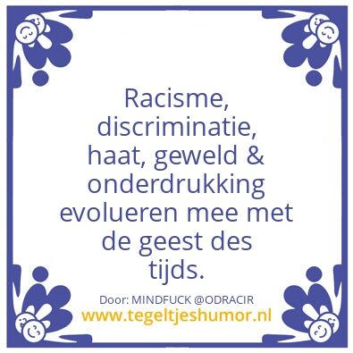 Tegeltje: TIJDGEEST