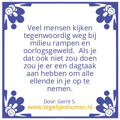 Tegeltje: Ik ben Gerrit.