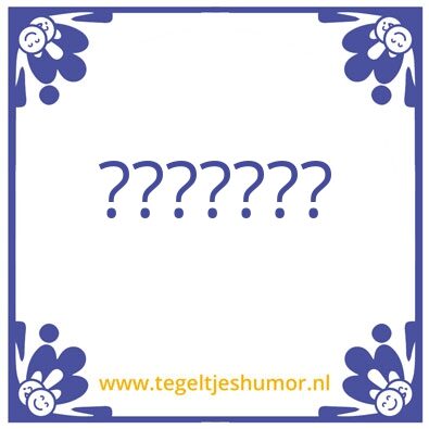 Tegeltje: Patricia
