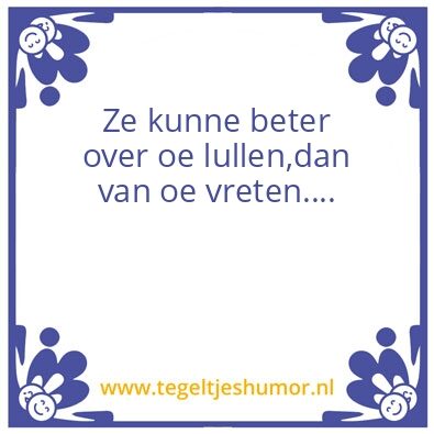 Tegeltje: Moeders wijsheid