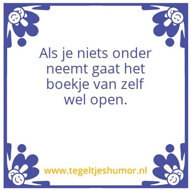 Tegeltje: Boek schrijven