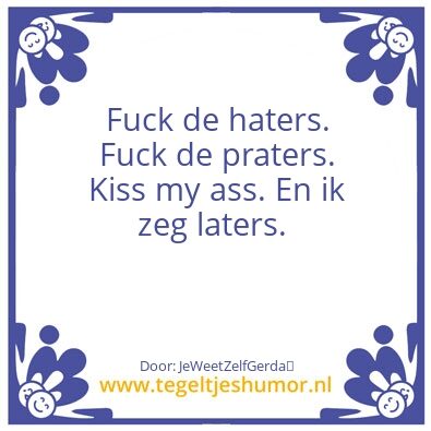 Tegeltje: WaaromDaarom.