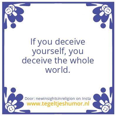 Tegeltje: Think about it :