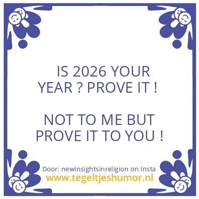 Tegeltje: This is 2026.