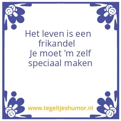 Tegeltje: Frikandel