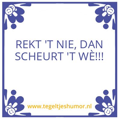 Tegeltje: Ron