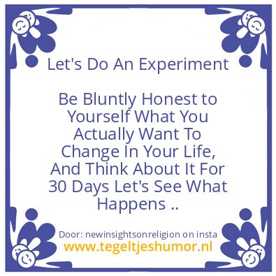 Tegeltje: Let,s try ..