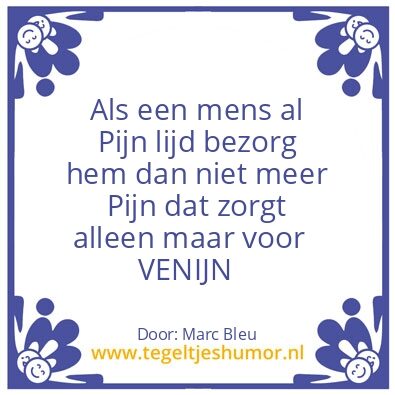 Tegeltje: Pijn