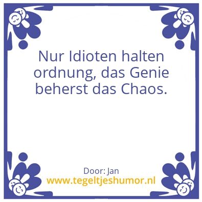 Tegeltje: Gaos