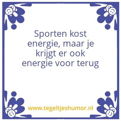 Tegeltje: Energie