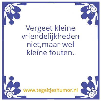 Tegeltje: SamenZijn