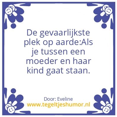 Tegeltje: Gevaarlijk