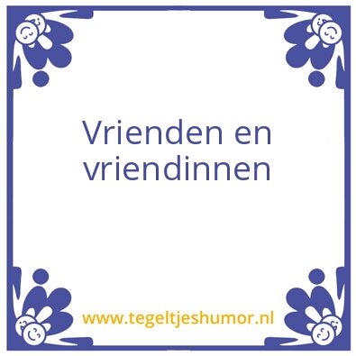 Tegeltje: Wie zal er opstaan?