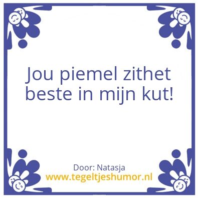 Tegeltje: Passen