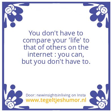 Tegeltje: your ‘life’