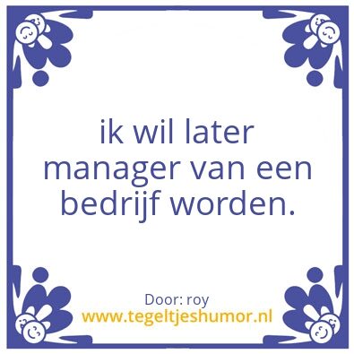 Tegeltje: Roy