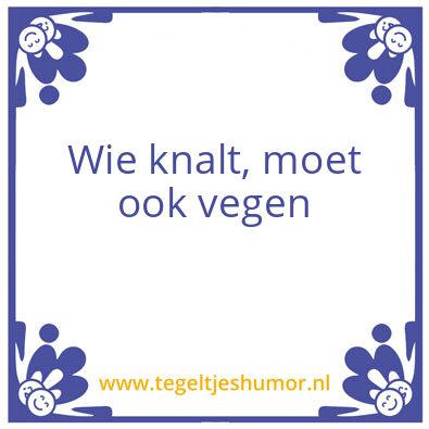 Tegeltje: Vwc