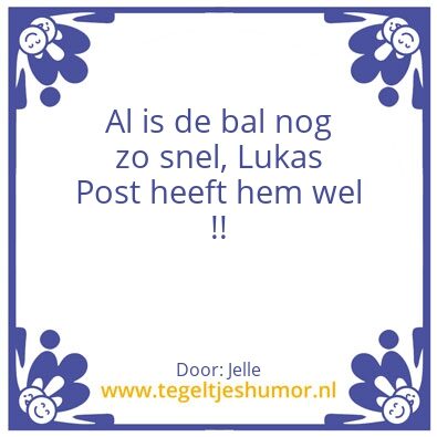 Tegeltje: De snelle aanval
