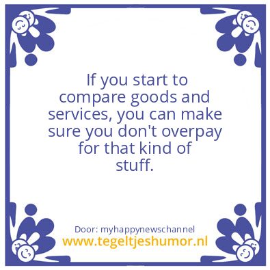Tegeltje: If you’re looking for a deal