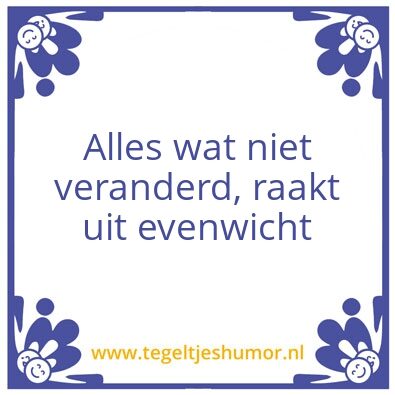Tegeltje: Alles