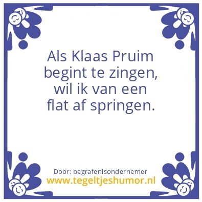 Tegeltje: Zingen
