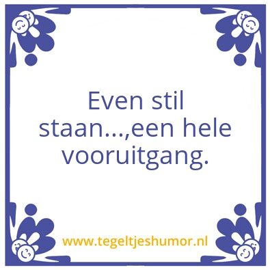 Tegeltje: Stil