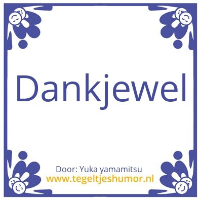 Tegeltje: MAX