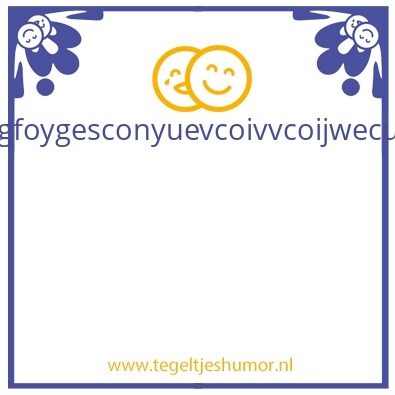 Tegeltje: lol