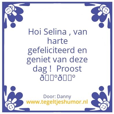 Tegeltje: Tegel