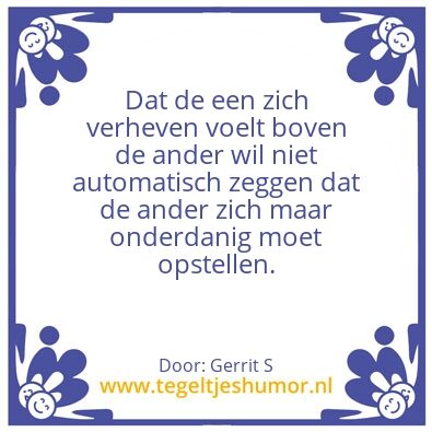 Tegeltje: Ik ben Gerrit