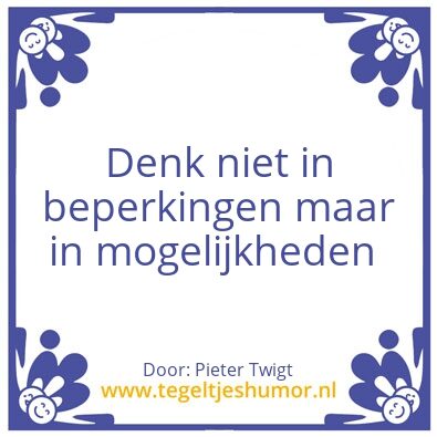 Tegeltje: .