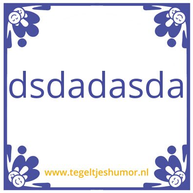Tegeltje: Kankjer