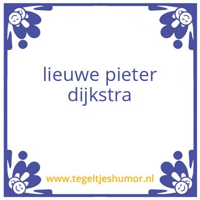 Tegeltje: lpd bmd twd
