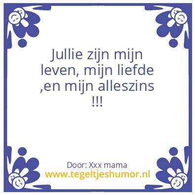 Tegeltje: Romy & Loes