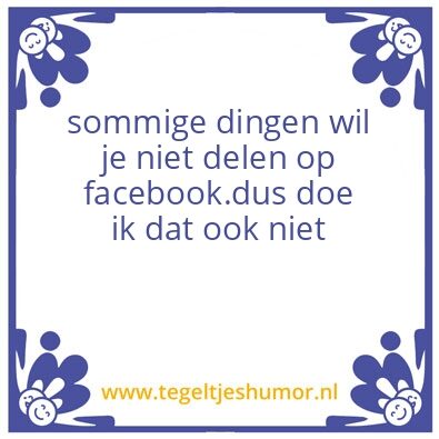 Tegeltje: delen