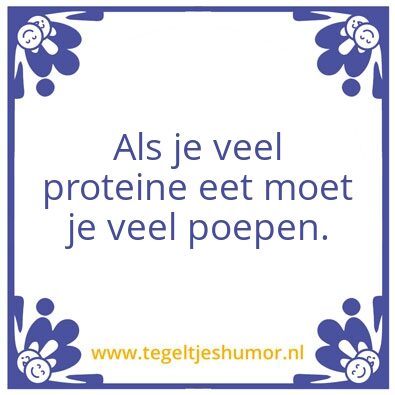 Tegeltje: Quote van de dag
