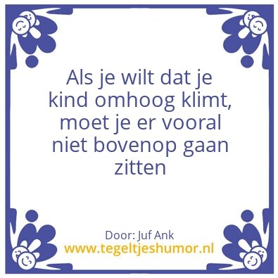 Tegeltje: Luizenmoeder