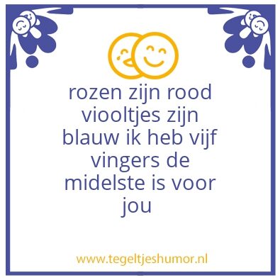 Tegeltje: tol