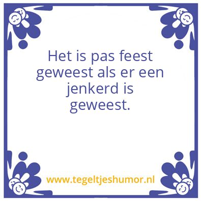 Tegeltje: Kinderfeestje