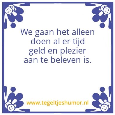 Tegeltje: Zozithet